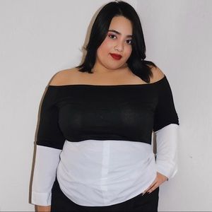 Color block top